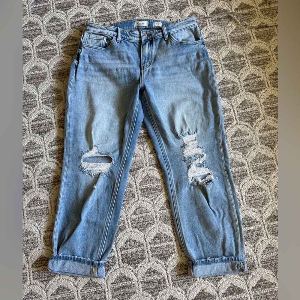 KanCan Blue Boyfriend Jeans Relaxed Fit
